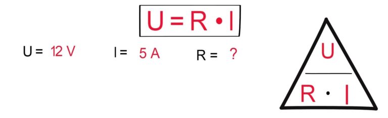 ᐅ U=R*I | Erklärung - KFZ-Ausbildung – Ohmsches Gesetz